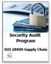 ISO 28000 Supply Chain Audit Program Security Manual