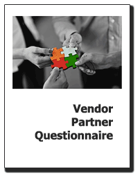 Vendor Partner DR/BC Questionnaire Vendor Partner Questionnaire