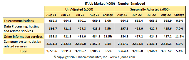 IT Job Market Size