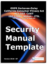 Security Manual Template